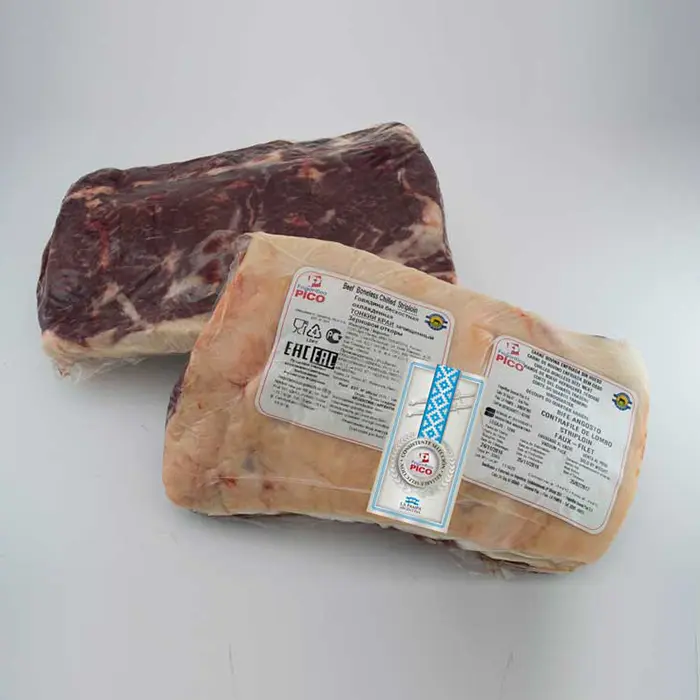 Стриплойн из мраморной говядины охлажденный